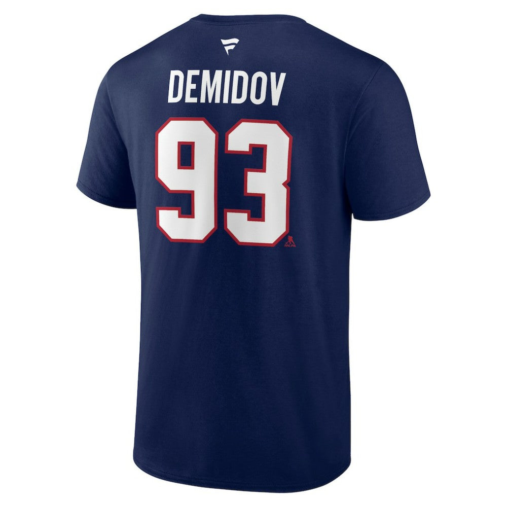 Ivan Demidov Montreal Canadiens Fanatics Authentic Stack Name & Number T-Shirt -  NHL T-shirts