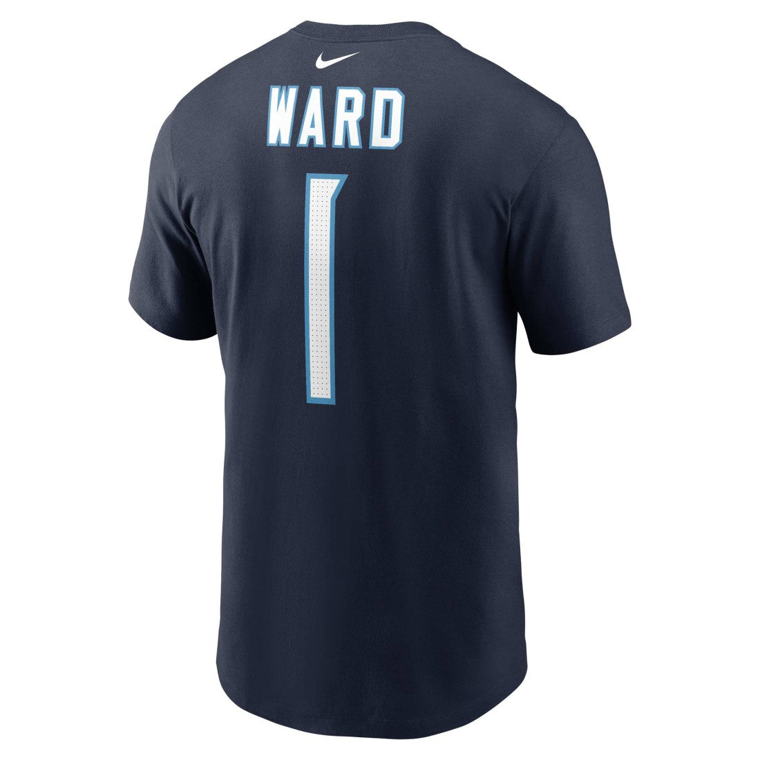 Tennessee Titans Cameron Ward  Name & Number T-Shirt | NFL Sale