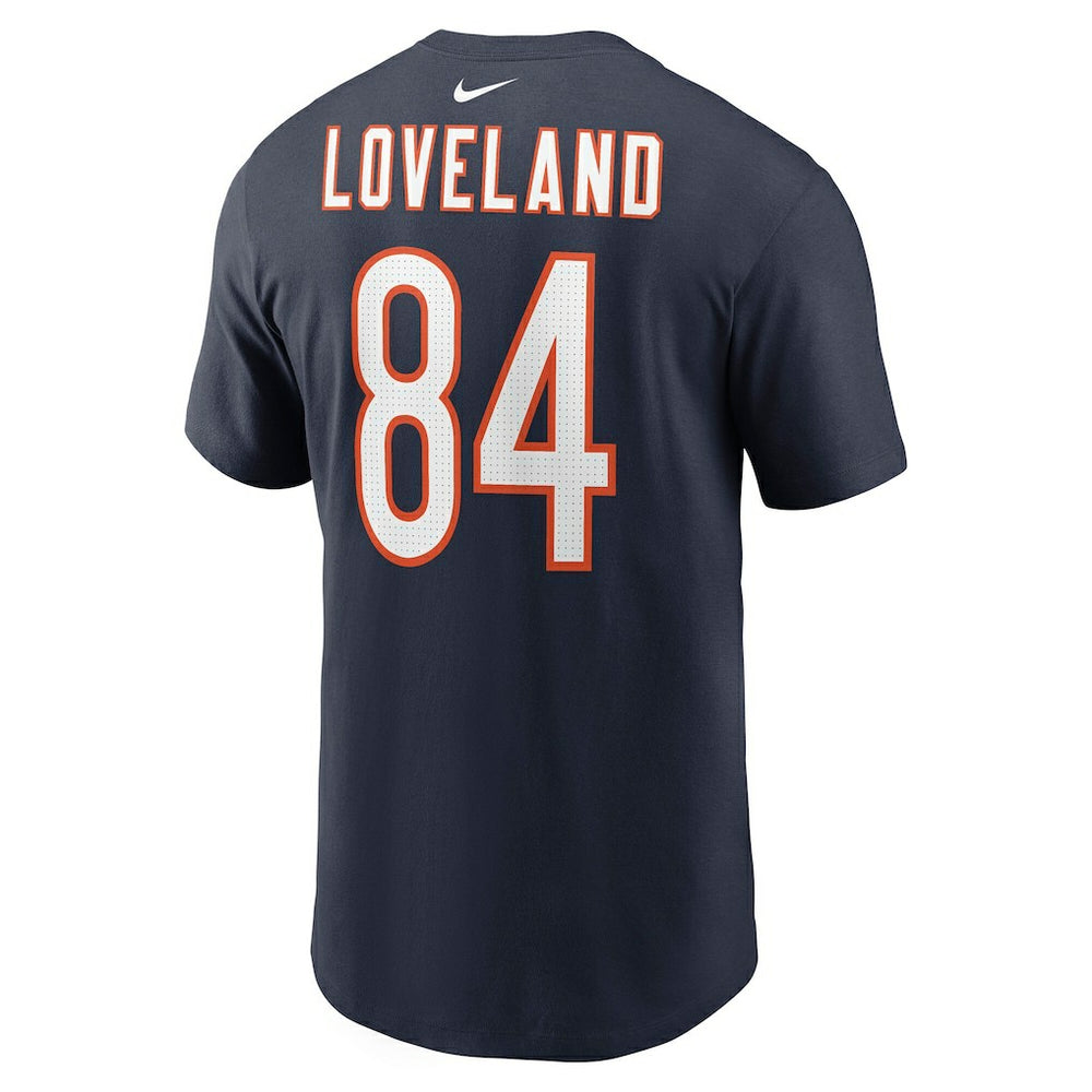 Chicago Bears Colston Loveland  Name & Number T-Shirt | NFL On sale