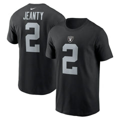Las Vegas Raiders Ashton Jeanty  Name & Number T-Shirt | NFL US