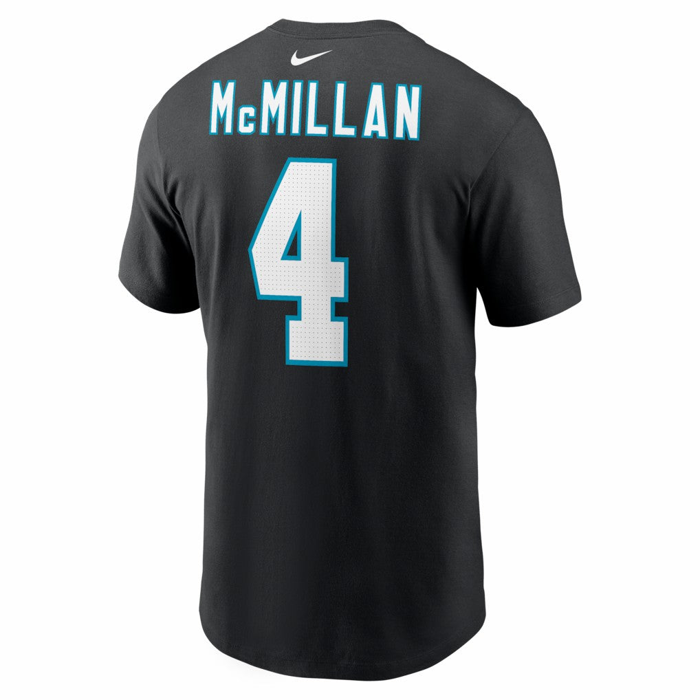 Carolina Panthers Tetairoa McMillan  Name & Number T-Shirt | NFL Online
