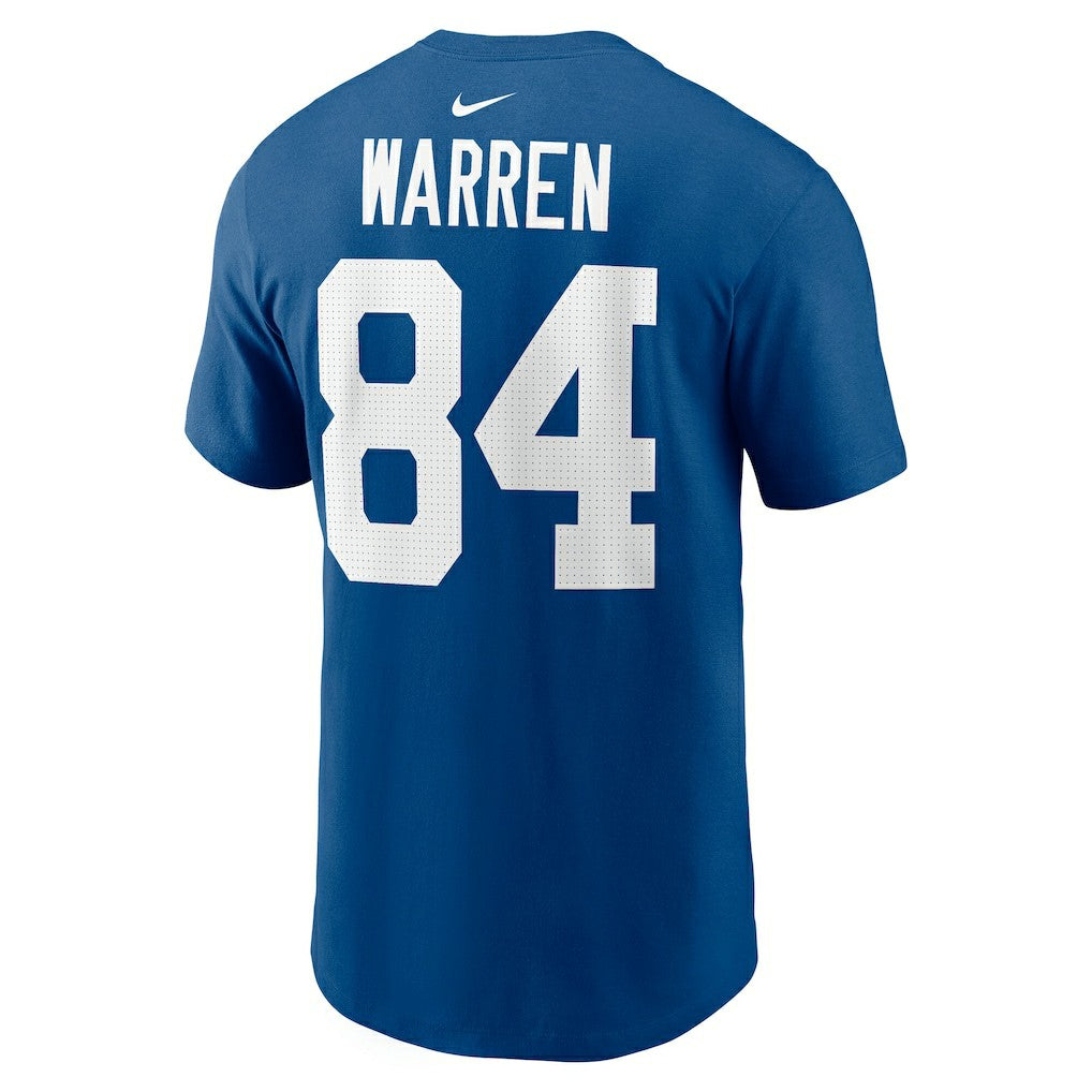 Indianapolis Colts Tyler Warren  Name & Number T-Shirt | NFL Hot