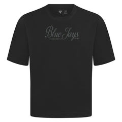 Toronto Blue Jays Levelwear Ethereal Oversized Luxe Signature Knit T-Shirt - MLB T-shirts