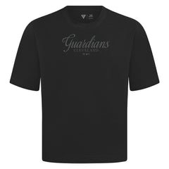 Cleveland Guardians Levelwear Ethereal Oversized Luxe Signature Knit T-Shirt - MLB T-shirts