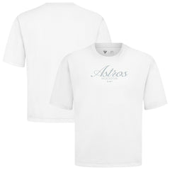 Houston Astros Levelwear Ethereal Oversized Luxe Signature Knit T-Shirt - MLB T-shirts