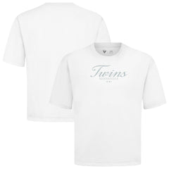 Minnesota Twins Levelwear Ethereal Oversized Luxe Signature Knit T-Shirt - MLB T-shirts