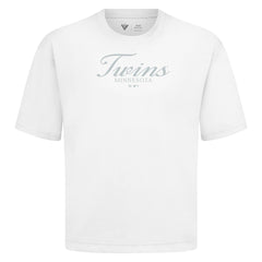 Minnesota Twins Levelwear Ethereal Oversized Luxe Signature Knit T-Shirt - MLB T-shirts
