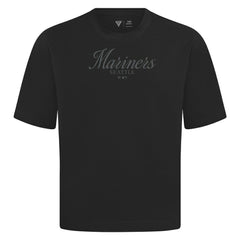 Seattle Mariners Levelwear Ethereal Oversized Luxe Signature Knit T-Shirt - MLB T-shirts