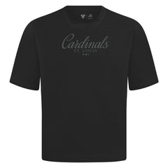 St. Louis Cardinals Levelwear Ethereal Oversized Luxe Signature Knit T-Shirt - MLB T-shirts