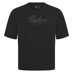 San Diego Padres Levelwear Ethereal Oversized Luxe Signature Knit T-Shirt - MLB T-shirts