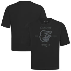 Baltimore Orioles Levelwear Crossway Oversized Luxe Signature Knit T-Shirt - MLB T-shirts