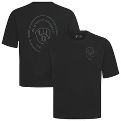 Milwaukee Brewers Levelwear Signet Oversized Luxe Signature Knit T-Shirt - MLB T-shirts