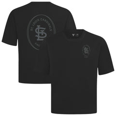 St. Louis Cardinals Levelwear Signet Oversized Luxe Signature Knit T-Shirt - MLB T-shirts