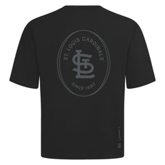 St. Louis Cardinals Levelwear Signet Oversized Luxe Signature Knit T-Shirt - MLB T-shirts