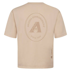 Arizona Diamondbacks Levelwear Signet Oversized Luxe Signature Knit T-Shirt - MLB T-shirts