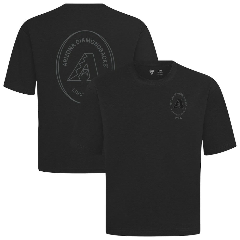 Arizona Diamondbacks Levelwear Signet Oversized Luxe Signature Knit T-Shirt - MLB T-shirts