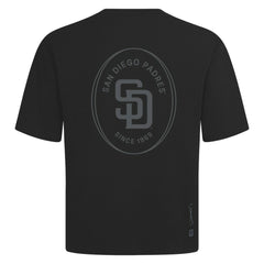 San Diego Padres Levelwear Signet Oversized Luxe Signature Knit T-Shirt - MLB T-shirts
