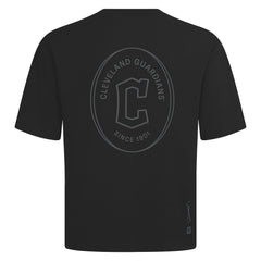 Cleveland Guardians Levelwear Signet Oversized Luxe Signature Knit T-Shirt - MLB T-shirts