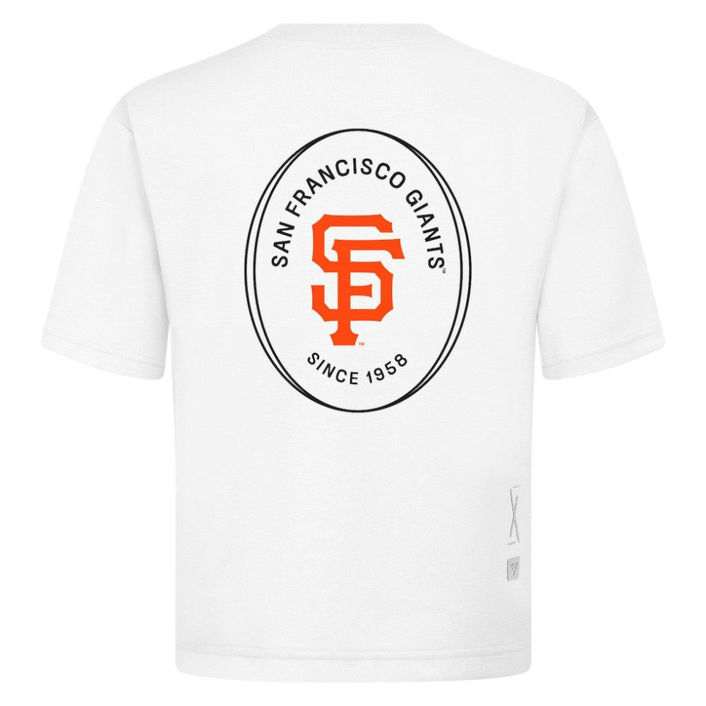 San Francisco Giants Levelwear Register Oversized Luxe Signature Knit T-Shirt - MLB T-shirts