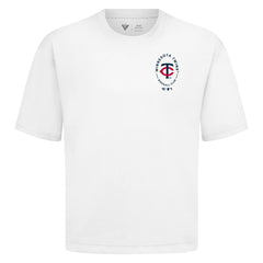Minnesota Twins Levelwear Register Oversized Luxe Signature Knit T-Shirt - MLB T-shirts