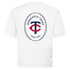 Minnesota Twins Levelwear Register Oversized Luxe Signature Knit T-Shirt - MLB T-shirts