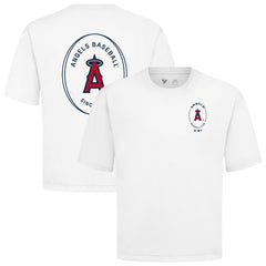 Los Angeles Angels Levelwear Register Oversized Luxe Signature Knit T-Shirt - MLB T-shirts