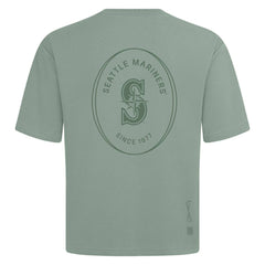 Seattle Mariners Levelwear Register Oversized Luxe Signature Knit T-Shirt - MLB T-shirts