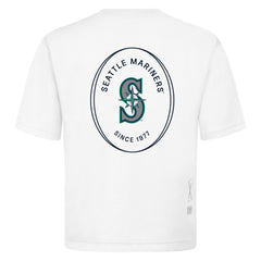 Seattle Mariners Levelwear Register Oversized Luxe Signature Knit T-Shirt - MLB T-shirts