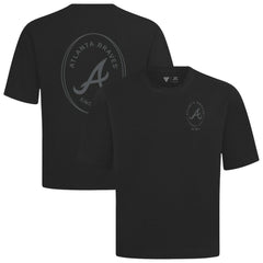 Atlanta Braves Levelwear Register Oversized Luxe Signature Knit T-Shirt - MLB T-shirts