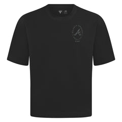 Atlanta Braves Levelwear Register Oversized Luxe Signature Knit T-Shirt - MLB T-shirts