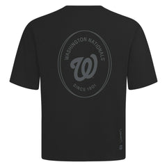 Washington Nationals Levelwear Register Oversized Luxe Signature Knit T-Shirt - MLB T-shirts