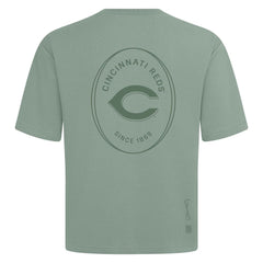 Cincinnati Reds Levelwear Register Oversized Luxe Signature Knit T-Shirt - MLB T-shirts