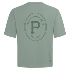 Pittsburgh Pirates Levelwear Register Oversized Luxe Signature Knit T-Shirt - MLB T-shirts