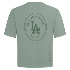 Los Angeles Dodgers Levelwear Register Oversized Luxe Signature Knit T-Shirt - MLB T-shirts