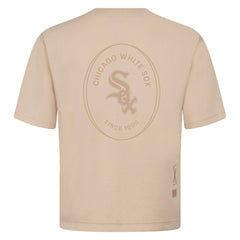 Chicago White Sox Levelwear Register Oversized Luxe Signature Knit T-Shirt - MLB T-shirts