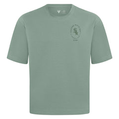 Chicago White Sox Levelwear Register Oversized Luxe Signature Knit T-Shirt - MLB T-shirts
