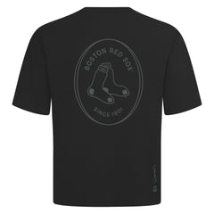 Boston Red Sox Levelwear Register Oversized Luxe Signature Knit T-Shirt - MLB T-shirts
