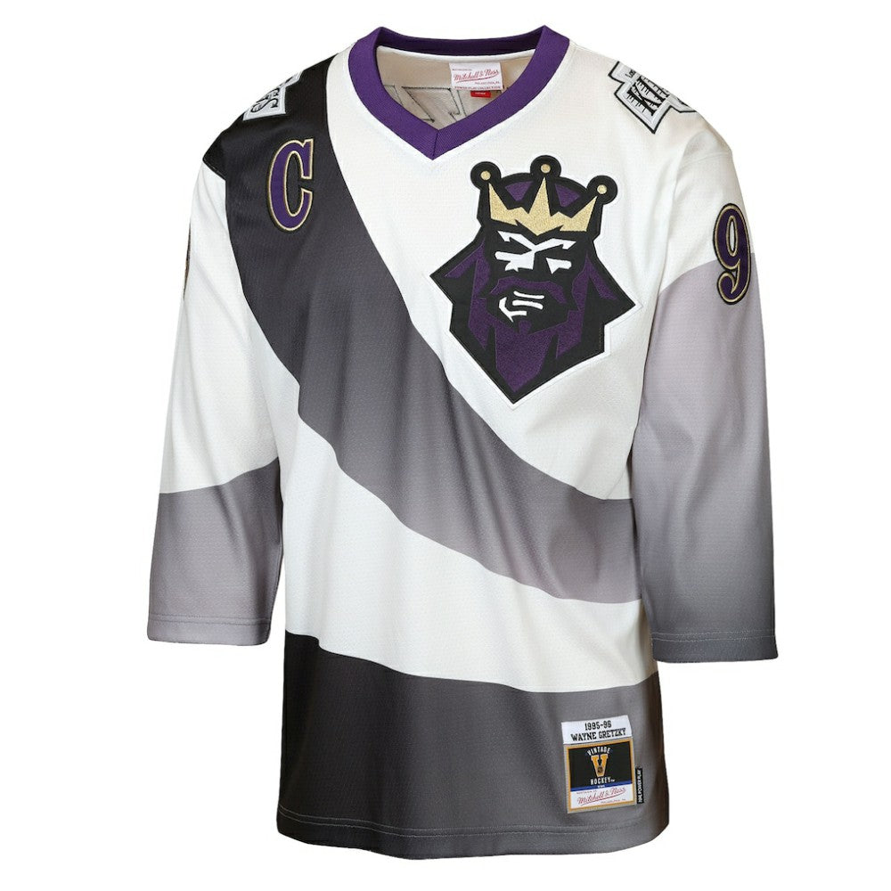Wayne Gretzky Los Angeles Kings Mitchell & Ness Youth 1995/96 Power Play Throwback Alternate Player Jersey with Captain Patch -  NHL Jerseys