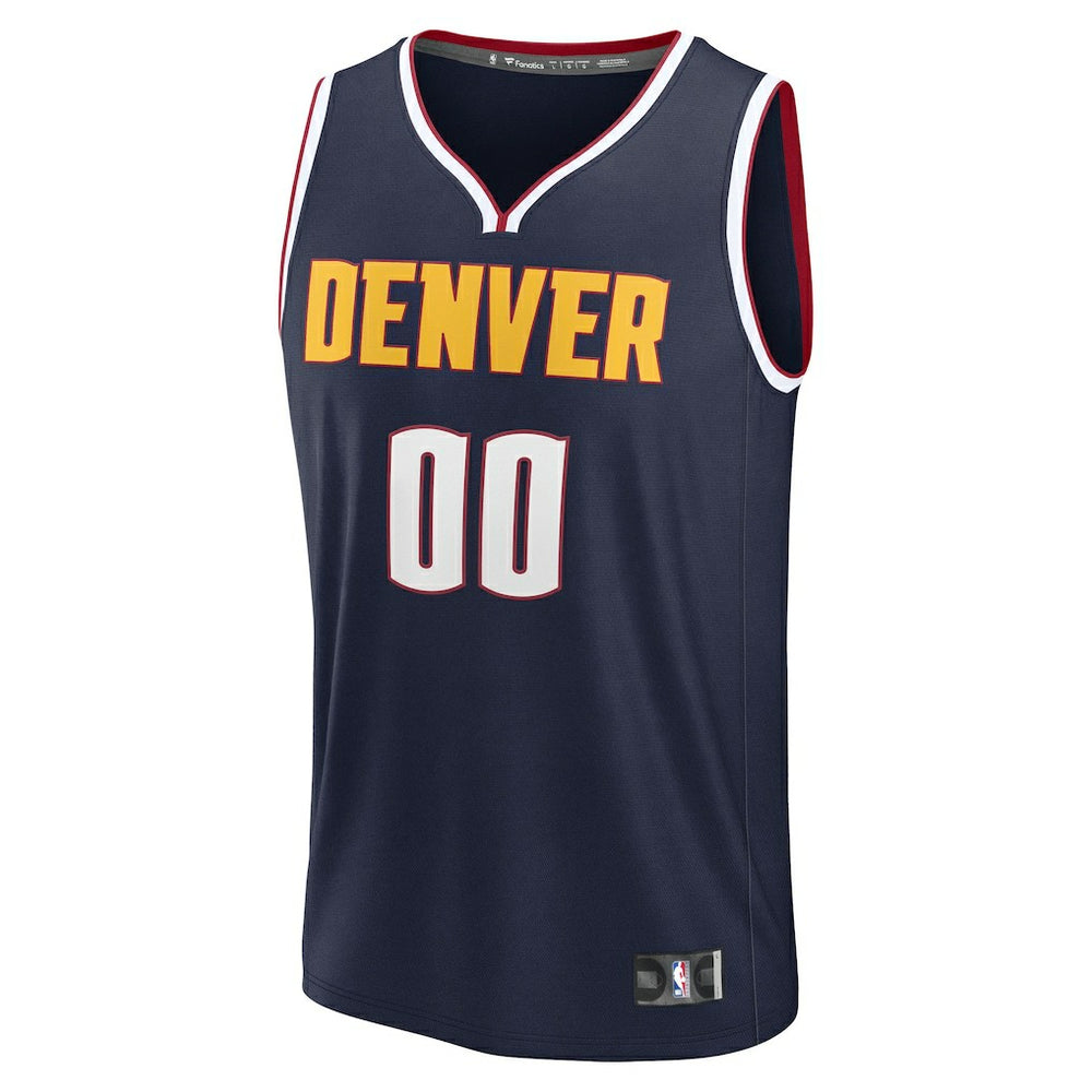 Navy Denver Nuggets Youth Fast Break Custom Replica Jersey sale | NBA