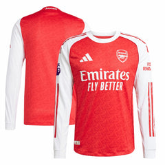 Arsenal 2025/26 Home Long Sleeve Jersey