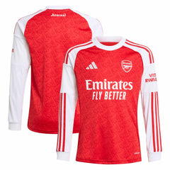 Arsenal Youth 2025/26 Home Replica Long Sleeve Jersey