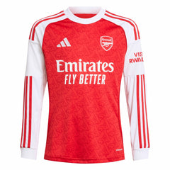 Arsenal Youth 2025/26 Home Replica Long Sleeve Jersey