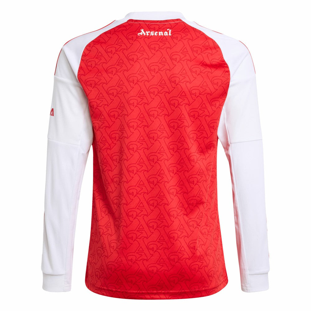Arsenal Youth 2025/26 Home Replica Long Sleeve Jersey