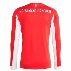 Bayern Munich 2025/26 Home Replica Long Sleeve Jersey