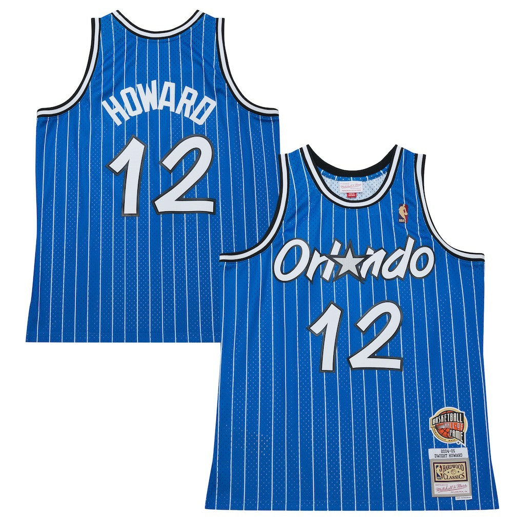 Blue Dwight Howard Orlando Magic 2004/05 Hardwood Classics Hall of Fame Swingman Jersey | NBA