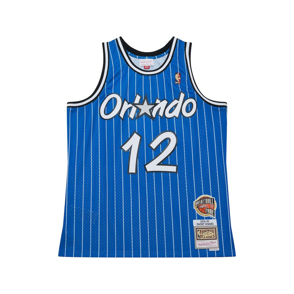 Blue Dwight Howard Orlando Magic 2004/05 Hardwood Classics Hall of Fame Swingman Jersey | NBA