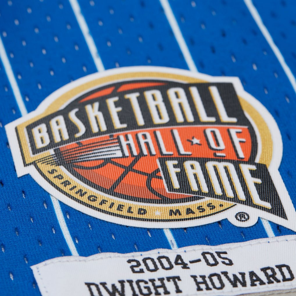 Blue Dwight Howard Orlando Magic 2004/05 Hardwood Classics Hall of Fame Swingman Jersey | NBA