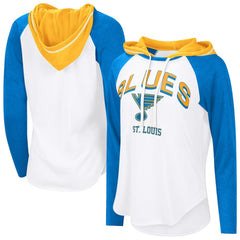 St. Louis Blues G-III 4Her by Carl Banks Women's MVP Hooded Long-Sleeve T-Shirt -  NHL T-shirts