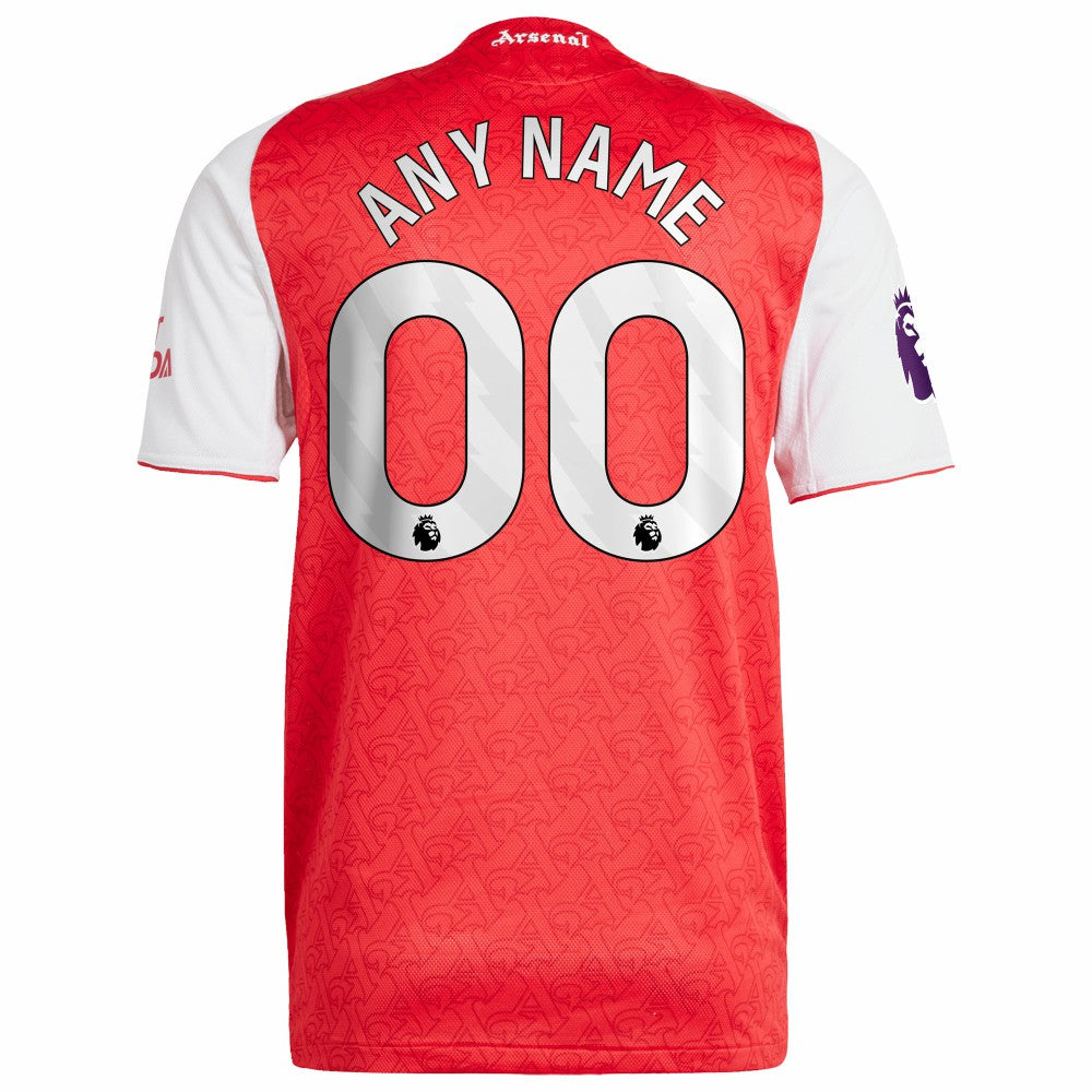 Arsenal 2025/26 Home Custom Jersey