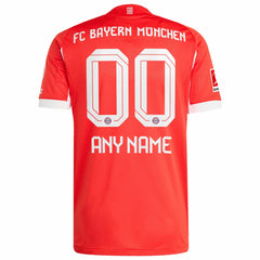 Bayern Munich 2025/26 Home Custom Jersey